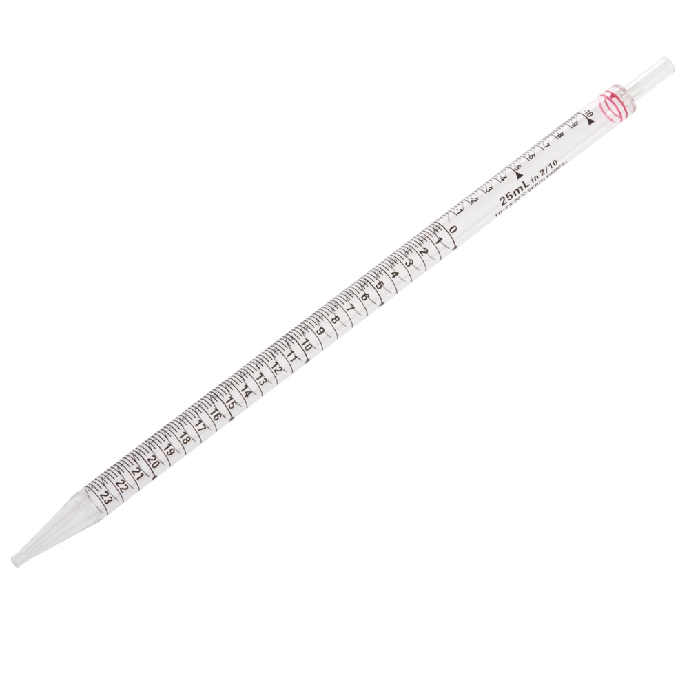 Picture of CultureStar 25mL Serological Pipet, Bulk Packed in Bags, Sterile - 8x25